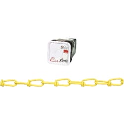 Campbell Chain No. 2/0 Double Loop Carbon Steel Chain 9/64 in. D X 200 ft. L