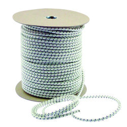 Keeper White Bungee Cord Reel 300 foot in. L X 5/32 in. T 1 pk