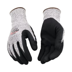 Kinco CutFlector Men's Indoor/Outdoor Cut Resistant Gloves Black/White XL 1 pair