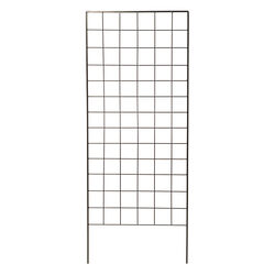 American GardenWorks 64 in. H Black Steel Garden Trellis