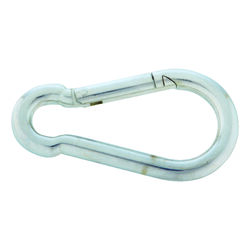 Campbell Chain Zinc-Plated Steel Spring Snap 280 lb. cap. 4 in. L