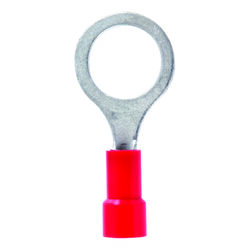 Jandorf 22-18 Ga. Insulated Wire Terminal Ring Red 5 pk