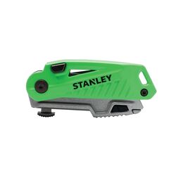 Stanley 6 in. Folding Utility Knife Gray/Green 1 pk