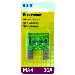 Bussmann 30 amps MAX Green Blade Fuse 1 pk