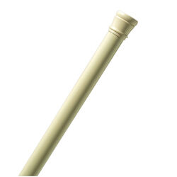 Zenna Home Shower Curtain Rod 72 in. L Bone