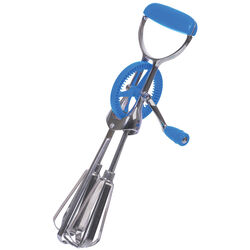 Progressive Prepworks 12 in. L Teal Stainless Steel Hand Held Eggbeater