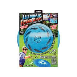 Blazing Ledz Toy LED Music Flying Disc Wireless Speaker Plastic 1 pk