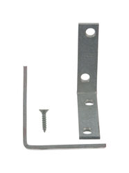 Ace 2-1/2 in. H X 3.75 in. W X 2-1/2 in. D Galvanized Steel Inside L Corner Brace