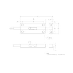 Ace 5 in. L Zinc-Plated Steel Barrel Bolt 1 pk