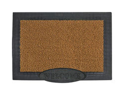 Grassworx 36 ft. L X 24 ft. W Black/Brown Rectangle Polyethylene Door Mat