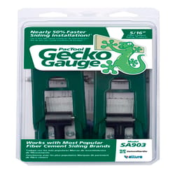 PacTool Gecko Gauge 8 in. C X 5/16 in. D Fiber Cement Siding Tool 2 pk
