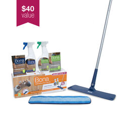 Bona 16.5 in. W Dry/Wet Floor Care Kit