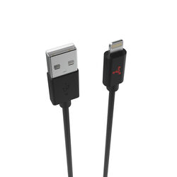 Fuse Lightning to USB Charge and Sync Cable 10 ft. Black