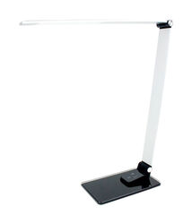 Newhouse 2.5 in. Semi-Gloss Gray Desk Lamp