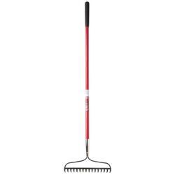 Ace 57 in. L X 16 in. W Steel Bow Rake Fiberglass Handle