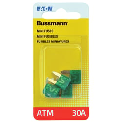 Bussmann 30 amps ATM Green Blade Fuse 5 pk