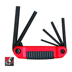 Eklind Tool Ergo-Fold 5/32 to 3/8 SAE Fold-Up Hex Key Set Multi-Size in. 6 pc