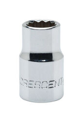 Crescent 15 mm S X 3/8 in. drive S Metric 12 Point Standard Socket 1 pc