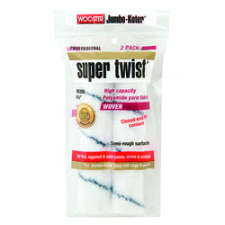 Wooster Super Twist Yarn 6-1/2 in. W X 1/2 in. S Mini Paint Roller Cover 2 pk