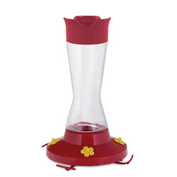 Perky-Pet Hummingbird 16 oz Glass Nectar Feeder 4 ports