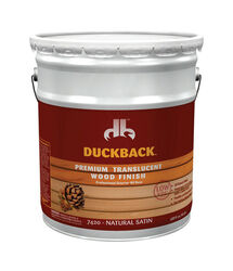 Duckback Premium Transparent Natural Satin Penetrating Oil Wood Finish 5 gal