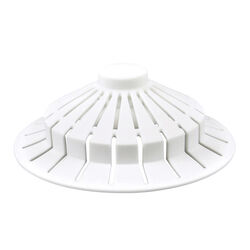 Danco 5-1/2 in. White Plastic Bathtub Hair Catcher