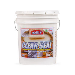 Ames Clear Seal Semi-Gloss Clear Water-Based Waterproof Sealer 5 gal