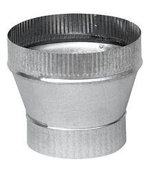 Imperial 4 in. D X 6 in. D Galvanized Steel Furnance Pipe Increaser