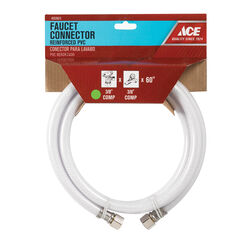 Ace 3/8 in. Compression T X 3/8 in. D Compression 60 in. PVC Supply Line