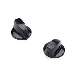 TOPS Plastic Replacement Appliance Knobs Black