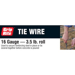 Grip-Rite Metal Tire Wire 0.05 in. D