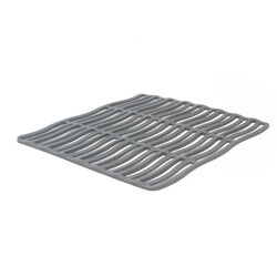 Ta Da 12-3/4 in. L X 11-1/4 in. W X 1/4 in. H Gray Silicone Sink Mat