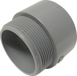 Cantex 2 in. D PVC Male Adapter For 1 pk