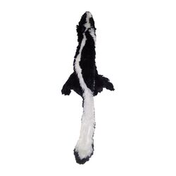 Skinneeez Black/White Skunk Plush Dog Toy Medium