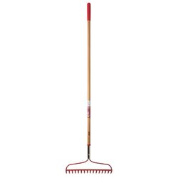 Ace 60 in. L X 16 in. W Steel Bow Rake Wood Handle