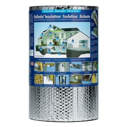 Reflectix 16 in. W X 25 L R-3.7 to R 21 Reflective Radiant Barrier Insulation Roll 33 sq ft