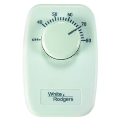White Rodgers Heating Dial Line Voltage Thermostat