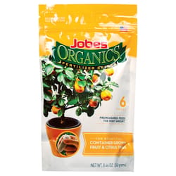 Jobe's Organics Fruit & Citrus Potted Trees 3-5-7 Fertilizer Spikes 6 pk