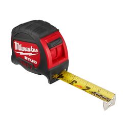 Milwaukee STUD 16 ft. L X 2.3 in. W Closed Case Tape Measure 1 pk