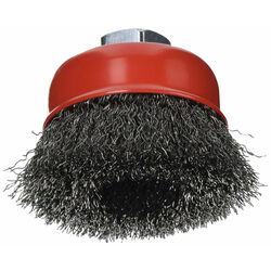 Forney 2.75 in. D X 5/8 in. S Crimped Steel Cup Brush 14000 rpm 1 pc