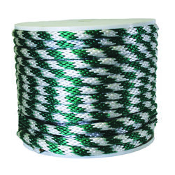 Wellington 5/8 in. D X 200 ft. L Green/White Solid Braided Poly Derby Rope