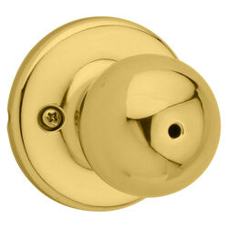 Kwikset Polo Polished Brass Steel Privacy Knob 3 Grade Right or Left Handed