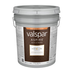 Valspar Aspire Semi-Gloss Tintable Light Base Paint and Primer Exterior 5 gal