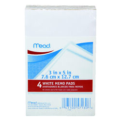 Mead 3 in. W X 5 in. L Memo Pad 50