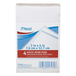 Mead 3 in. W X 5 in. L Memo Pad 50