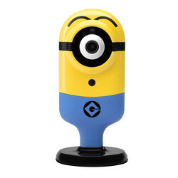 Minion Flexi Cam Stuart Surprised Plug-in Indoor Yellow Security Camera