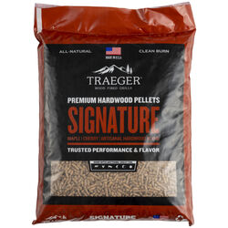 Traeger Signature All Natural Cherry/Hickory/Maple Hardwood Pellets 20 lb