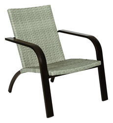 Living Accents Pasadena Brown Aluminum Chat Chair Brown