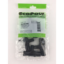 Flair-It Ecopoly 1/2 in. PEX Barb T X 3/4 in. D PEX Barb Reducing Tee