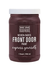 Modern Masters Satin Sincere Brown Water Base Door Paint Exterior and Interior 1 qt